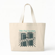 9/11 False Flag Op Canvas Bags
