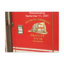 9-11 Firemen Postcard