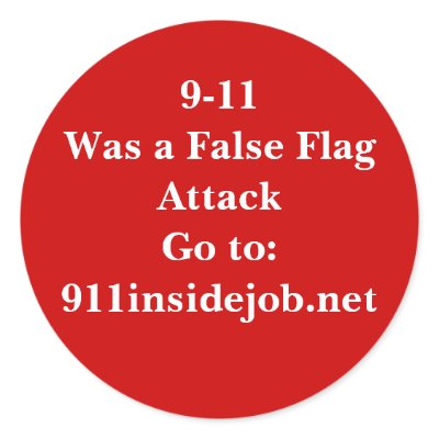 9-11 Inside Job Round Sticker by 911insidejob