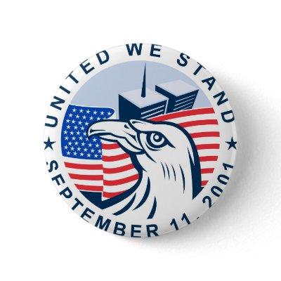 9/11 memorial american eagle flag twin towers pins by patrimonio