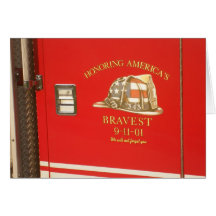 9-11 Memorial Card