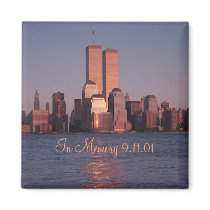 9/11 Memorial Magnet by stephjmort 9/11 Memorial Magnet