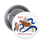 9/11 Memorial Ribbon Angel Pins