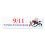 9/11 Memorial Ribbon, Ethnic Angel Bumper Sticker