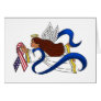 9/11 Memorial Ribbon, Ethnic Angel Greeting Card