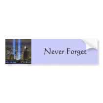 9 11 Never Forget, Always Remember bumper stickers by PhotoLab 9 11 Never Forget, Always Remember bumper stickers