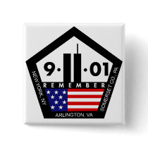 9 11 Never Forget, Always Remember Pin
