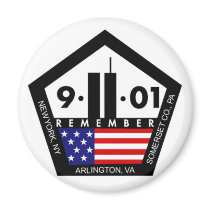 9 11 Never Forget, Always Remember magnets