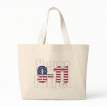 9-11 Never Forget Canvas Bag