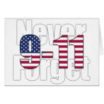 9-11 Never Forget Cards