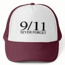 9/11 Never Forget Hat