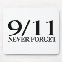 9/11 Never Forget Mouse Mats