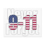 9-11 Never Forget Post Cards