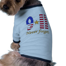9-11 Never Forget Products pet clothing