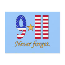9-11 Never Forget Products Post Card