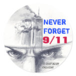 9/11 "Never Forget" sticker