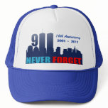 9/11 September 11th - 10th Anniversary Trucker Hat