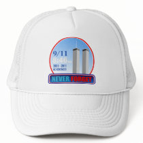 9/11 September 11th - We Remember Baseball Cap Trucker Hat