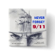 9/11 square button
