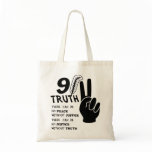 9-11 Truth No Peace Without Justice Bags