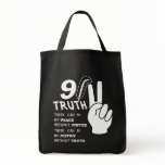 9-11 Truth No Peace Without Justice Canvas Bag