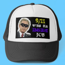 9/11 was an Inside Job Trucker's Hat hats