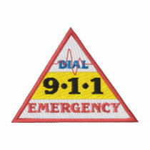9-1-1 Logo embroidered shirts