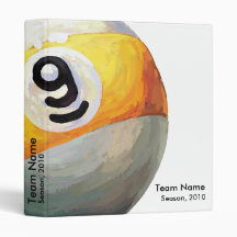 9 ball Binder