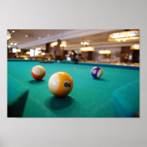 9 ball - corner poket print
