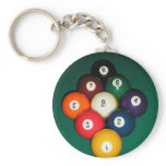 9 Ball Key Chain