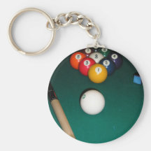 9 Ball Keychain