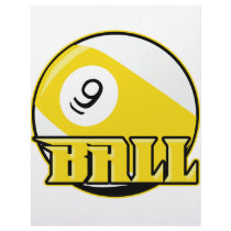 9 Ball Personalized Letterhead