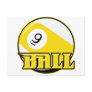 9 Ball Post Cards