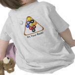 9-ball Rack infant wear Tshirts