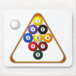 9-ball Rack mousepad