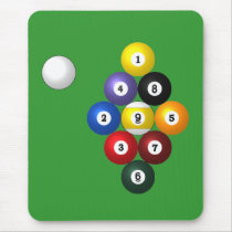 9-ball rack mousepad