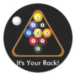 9-ball Rack stickers