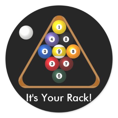 9-ball Rack stickers by Satori_Design