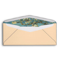 #9 Branches with Almond Blossom Vincent van Gogh Envelopes