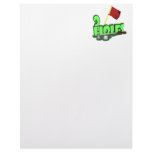 9 Holes Personalized Letterhead