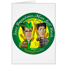9. Less Dependence Greeting Cards