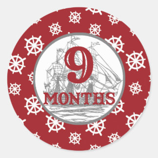 211+ Nine Months Stickers and Nine Months Sticker Designs | Zazzle