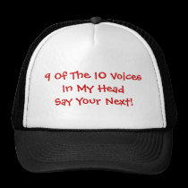 9 Of The 10 Voices Hat hats