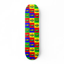 9 Oncor Hynchus Mykiss - 9 Raibow Trouts skateboards by Danforel 9 Oncor Hynchus Mykiss - 9 Raibow Trouts skateboards