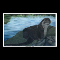 9, Otter by Phoenix Toliman posters