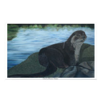 9, Otter by Phoenix Toliman posters