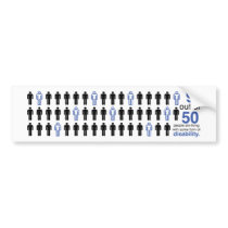 9 out of 50 Bumper Sticker bumper stickers by hobble 9 out of 50 Bumper Sticker bumper stickers