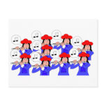 9 Pipers Piping Post Card