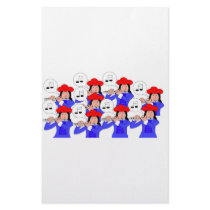 9 Pipers Piping stationery by BrandyHouse 9 Pipers Piping stationery