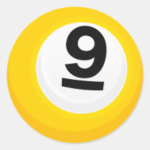 9 ROUND STICKERS